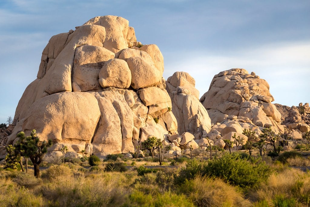 photo of a rock formation at Joshua Tree National Park. Another best rock climbing destinations covered in the article